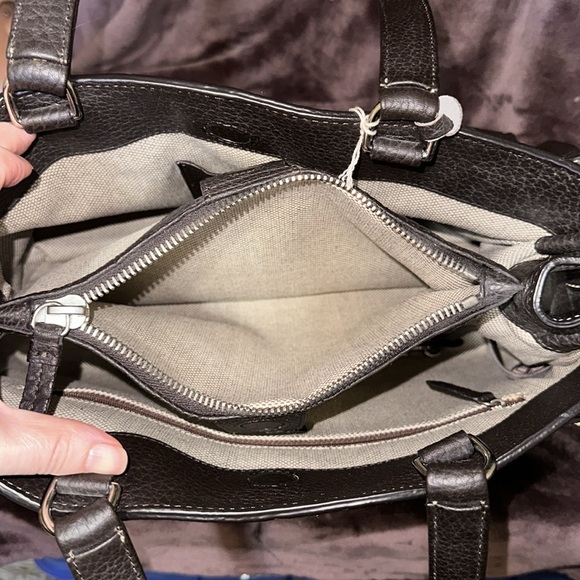 Dooney & Bourke Brown Leather Tote. NWT - Picture 9 of 14